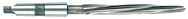 1-1/8 Dia-HSS-3MT Taper Shank Left Hand Spiral/Right Hand Cut Bridge Reamer - Best Tool & Supply