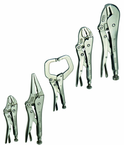 5 Piece - Assorted Jaw Locking Plier Set - Best Tool & Supply