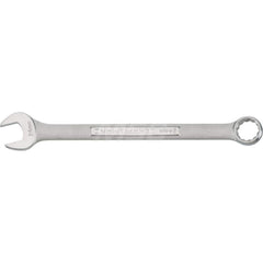 Combination Wrench: Steel, Polished Chrome-Plated