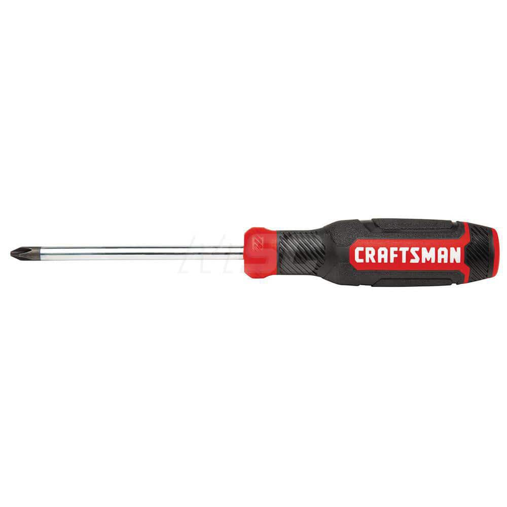 Phillips Screwdrivers; Tool Type: Screwdriver; Handle Style/Material: Ergonomic; Phillips Point Size: #2; Blade Length (Inch): 4; Overall Length Range: 3″ - 4.9″; Overall Length (Inch): 4-1/2; Overall Length (Inch): 4-1/2; Tip Type: Phillips ™