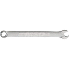 Combination Wrench: Steel, Polished Chrome-Plated