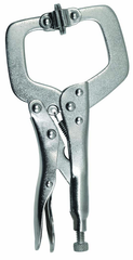 14" Locking C-Clamp with Swivel Pad - Best Tool & Supply