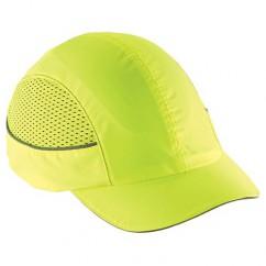 8960 SHORT BRIM LIME BUMP CAP W/LED - Best Tool & Supply