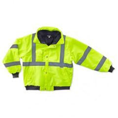 8380 S LIME BOMBER JACKET - Best Tool & Supply
