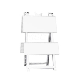 Traffic Barricades; Type: Type I & II; Barricade Height (Inch): 42.6; Material: Plastic; Barricade Width (Inch): 24; Reflective: No; Compliance: MASH Compliant; MUTCD; Color: White; Weight (Lb.): 13.2000; Top Panel Height (Inch): 12; Top Panel Width (Inch