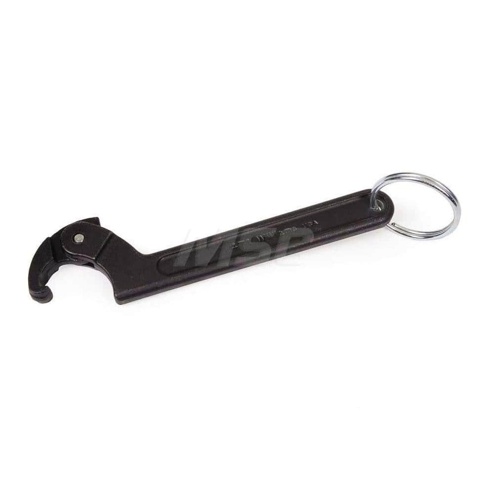 Spanner Wrenches & Sets; Maximum Capacity (Inch): 6-1/4; Overall Length (Inch): 17-1/2; Finish: Black; Warranty: Lifetime Limited; Minimum Capacity (Fract. Inch): 4-1/2