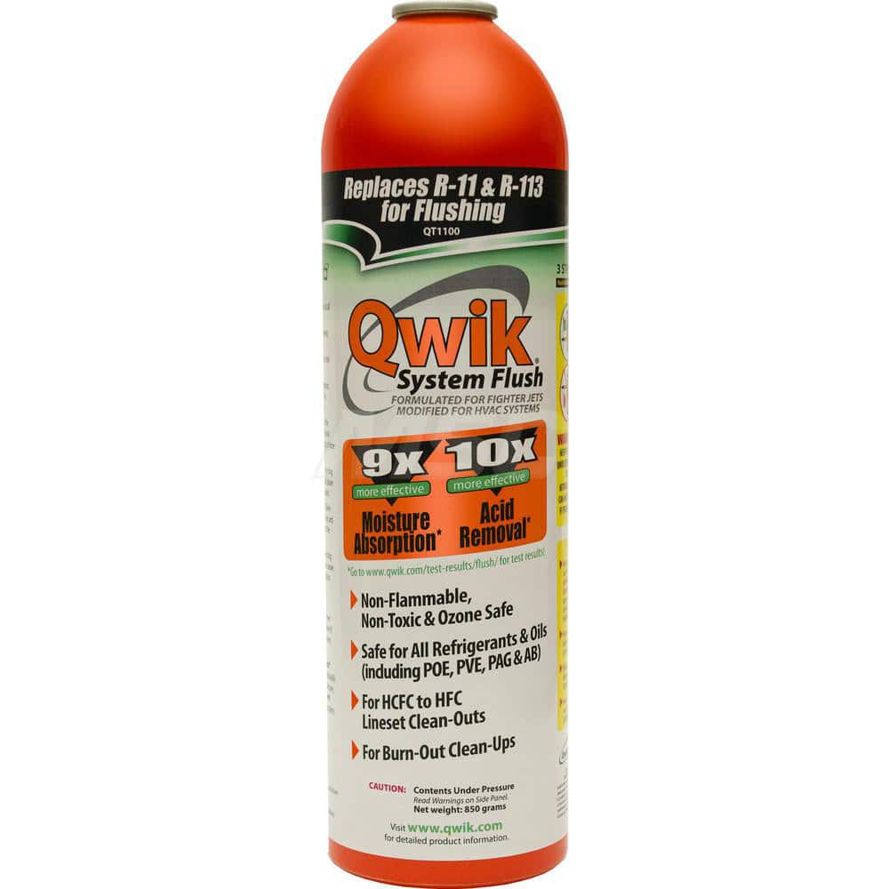 Qwik HVAC/R System Flush 2 Pound, Aerosol Can, Non Toxic