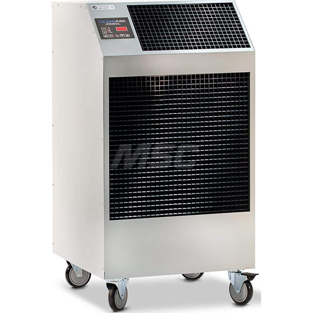 Portable Air Conditioner: 60,000 BTU, 208 & 230V, 30A 27″ Wide, 29″ Deep, 51-1/2″ High, 6-30P Plug