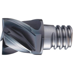 Square End Mill Heads; Mill Diameter (Inch): 3/4; Mill Diameter (Decimal Inch): 0.7500; Number of Flutes: 4; Length of Cut (Decimal Inch): 0.4720; Length of Cut (mm): 12.0000; Connection Type: PXSE; Overall Length (Inch): 0.8070 in; Material: Solid Carbid