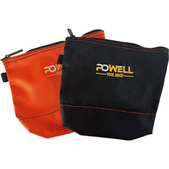 Tool Bags & Tool Totes; Closure Type: Zipper; Material: Nylon; Overall Width: 8; Overall Depth: 4 in; Overall Height: 8 in; Color: Black; Orange; Insulated: No; Features: Smooth Zipper; Number Of Pockets: 1.000