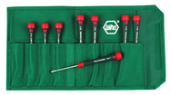 7 Piece - .7 - 3mm - In Pouch - PicoFinish Precision Hex Screwdriver Metric Set - Best Tool & Supply