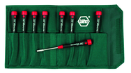 8 Piece - 3/32 - 1/4" - PicoFinish Precision Inch Nut Driver Set in Canvas Pouch - Best Tool & Supply