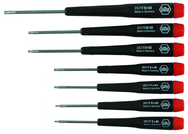 7 Piece - T5; T6; T7; T8 x 40mm; T9; T110x 50mm; T15 x 60mm - Precision Torx Screwdriver Set - Best Tool & Supply