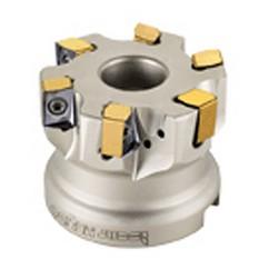 Heli Do Indexable Face Mill-2.5" Dia; 1" Bore Dia - Best Tool & Supply