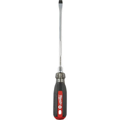 Milwaukee Tool - Slotted Screwdrivers; Tool Type: Slotted ; Overall Length Range: 10" and Longer ; Handle Style: Ergonomic Cushioned Grip ; Blade Width (Inch): 3/8 ; Overall Length (Inch): 11 ; Shank Type: Straight - Exact Industrial Supply