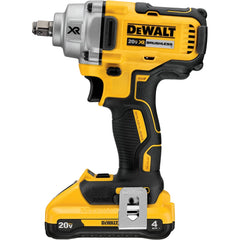 DeWALT - Cordless Impact Wrenches & Ratchets; Voltage: 20.00 ; Drive Size (Inch): 1/2 ; Battery Chemistry: Lithium Ion ; Handle Type: Pistol Grip ; Torque (Ft/Lb): 330 ; Speed (RPM): 0-2000 - Exact Industrial Supply