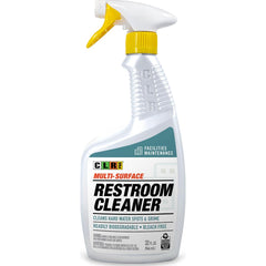 CLR Pro - Bathroom, Tile & Toilet Bowl Cleaners; Type: Bathroom Cleaner ; Application: Restrooms; Water Closets; Bathrooms; Rest Stop; Locker Rooms; Schools; Universities; Cafeterias ; Form: Liquid; Liquid Concentrate; Spray ; Container Size: 32 oz ; Con - Exact Industrial Supply