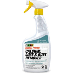 CLR Pro - All-Purpose Cleaners & Degreasers; Type: Calcium, Lime & Rust Remover; Cleaner/Degreaser ; Container Type: Spray Bottle ; Container Size: 32 oz ; Scent: Acidic; Slight ; Form: Spray ; Material Application: Automotive; Bathrooms; Brass; Brick; C - Exact Industrial Supply