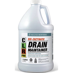 CLR Pro - All-Purpose Cleaners & Degreasers; Type: Drain Maintainer & Cleaner; Cleaner/Degreaser ; Container Type: Jug w/Handle ; Container Size: 1 Gal ; Scent: Odor-Free; Odorless ; Form: Liquid ; Material Application: All Pipe Materials; Drains; Grease - Exact Industrial Supply