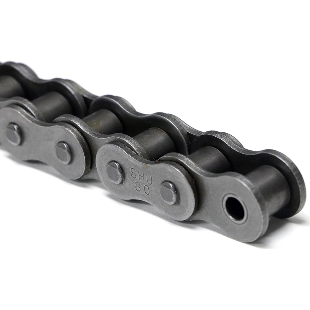 Shuster - 40-1RIVX100, 1/2" Pitch, ANSI 40, Single Strand Chain