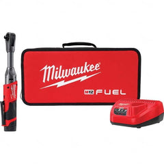 Milwaukee Tool - Cordless Impact Wrenches & Ratchets Voltage: 12.0 Drive Size (Inch): 3/8 - Best Tool & Supply