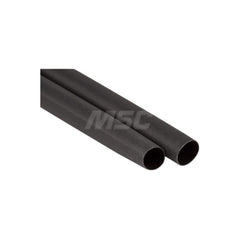 3M - Heat Shrink & Cold Shrink Electrical Tubing; Tubing Style: Heat Shrink ; Material: Polyolefin ; Shrink Ratio: 3:1 ; Overall Length (Decimal Inch): 6 ; Overall Length (Inch): 6 ; Color: Black - Exact Industrial Supply