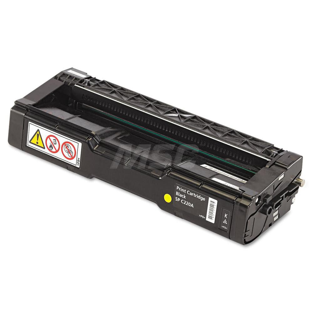 Toner Cartridge: Black Use with SP C222DN, SP C221SF, SP C221N, SP C220S, SP C220N & SP C222SF