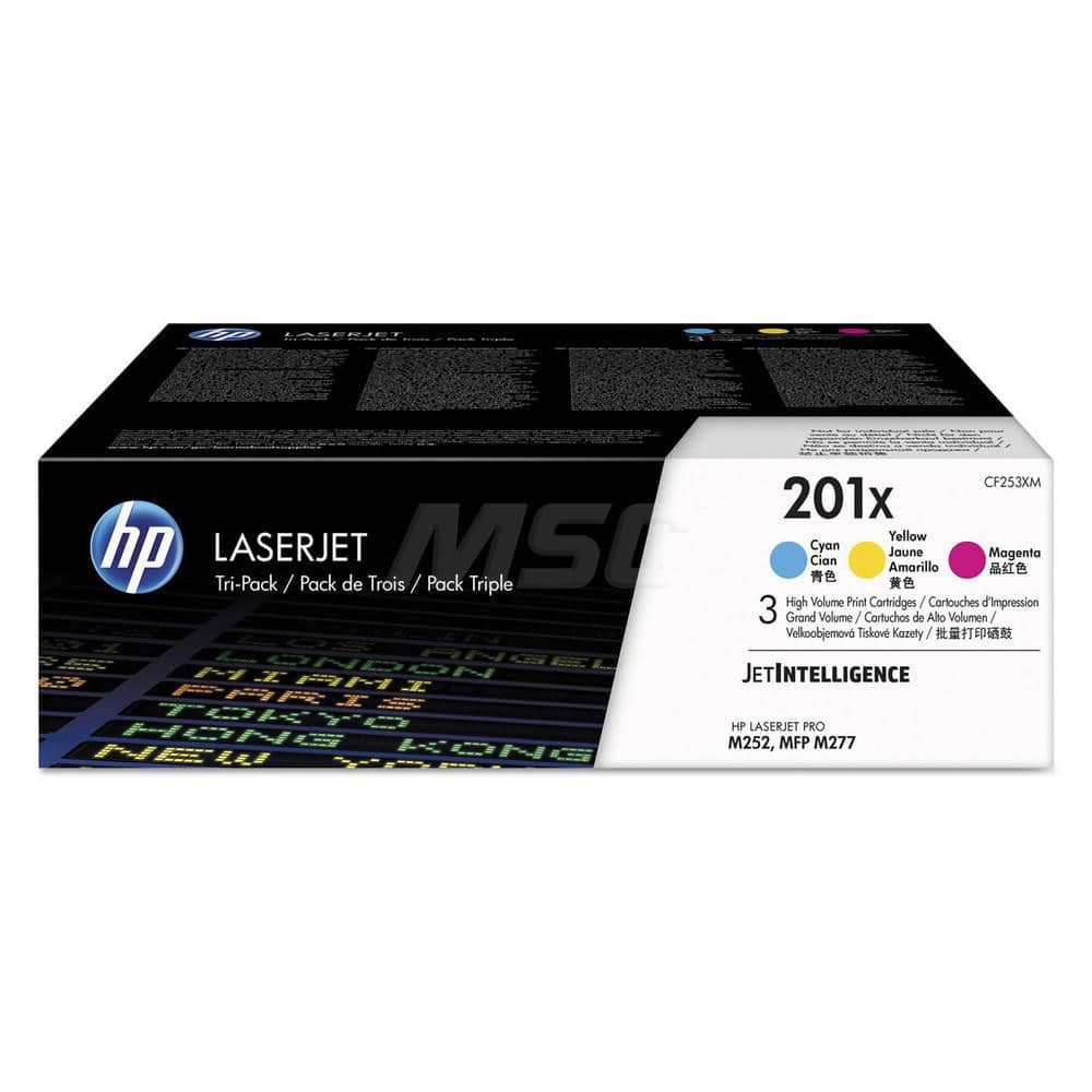 Laserjet Toner: Cyan Magenta & Yellow Use with HP Color Laserjet Pro MFP M277dw (B3Q11A) & HP Color Laserjet Pro MFP M277n (B3Q10V)