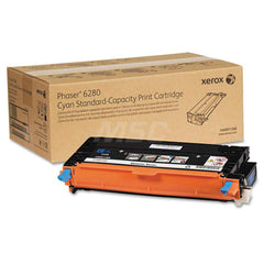 Xerox - Office Machine Supplies & Accessories; Office Machine/Equipment Accessory Type: Toner Cartridge ; For Use With: Phaser 6280 ; Color: Cyan - Exact Industrial Supply