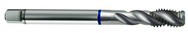 7/8-14 2B 4-Flute Cobalt Blue Ring Semi-Bottoming 40 degree Spiral Flute Tap-Bright - Best Tool & Supply