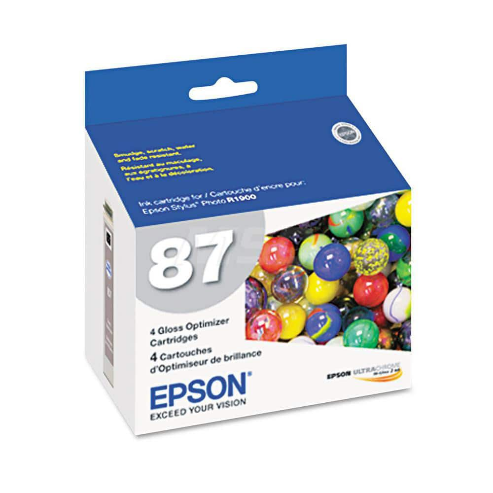 Epson - Office Machine Supplies & Accessories; Office Machine/Equipment Accessory Type: Ink Cartridge ; For Use With: Inkjet Printer ; Color: Clear