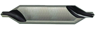 2.5mm x 50mm OAL 60° HSS Center Drill with Flat-Bright Form A - Best Tool & Supply