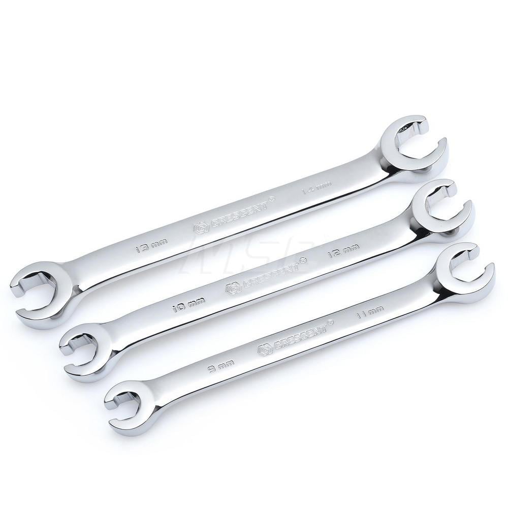 Crescent - Wrench Sets; Tool Type: Flare Nut Wrench ; System of Measurement: Metric ; Size Range: 9.0 - Exact Industrial Supply