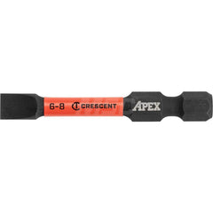 Crescent - Specialty Screwdriver Bits; Style: Impact Power Bit ; Overall Length Range: 1" - Exact Industrial Supply