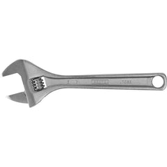 Proto - Adjustable Wrenches; Wrench Type: Adjustable ; Wrench Size (Inch): 8 ; Jaw Capacity (Inch): 1-1/8 ; Material: Steel ; Finish/Coating: Chrome ; ANSI Spec: B107.8m - Exact Industrial Supply