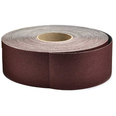 Superior Abrasives - Shop Rolls; Abrasive Material: Aluminum Oxide ; Roll Width (Inch): 6 ; Roll Length (yd): 50.00 ; Grit: 120 ; Backing Material: Cloth ; Backing Weight: J - Exact Industrial Supply