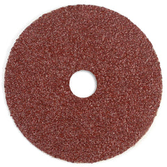 Superior Abrasives - Fiber Discs; Disc Diameter (Inch): 5 ; Abrasive Material: Aluminum Oxide ; Grit: 60 ; Center Hole Size (Inch): 7/8 ; Backing Material: Fiber ; Flexible: No - Exact Industrial Supply
