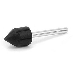 Superior Abrasives - Point Mandrels; Product Compatibility: Rubberized Point ; Hole Size Compatibility (Inch): 1/2 ; Shank Diameter (Inch): 1/4 ; Thread Size: Non-Threaded ; Overall Length (Inch): 11/16 - Exact Industrial Supply