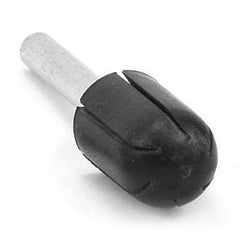 Superior Abrasives - Point Mandrels; Product Compatibility: Rubberized Point ; Hole Size Compatibility (Inch): 1/2 ; Shank Diameter (Inch): 1/4 ; Thread Size: Non-Threaded ; Overall Length (Inch): 11/16 - Exact Industrial Supply