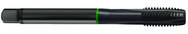 M5 x 0.5 Dia. - 6H - 3 FL - Cobalt Plug Green Ring Tap - Blk-Ox FORM-B DIN 374 - Best Tool & Supply