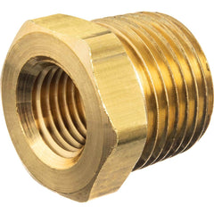 Brass Pipe Fitting: 3/4 x 3/8″ Fitting