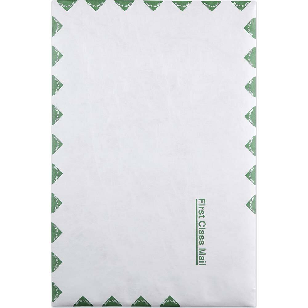 Survivor - Mailers, Sheets & Envelopes; Type: Catalog Envelope ; Style: Self Seal ; Width (Inch): 15 ; Length (Inch): 10 ; Box Quantity: 100 ; Size: 10 x 15 - Exact Industrial Supply