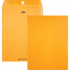 Quality Park - Mailers, Sheets & Envelopes; Type: Clasp Envelope ; Style: Clasp w/Gummed Flap ; Width (Inch): 13 ; Length (Inch): 10 ; Box Quantity: 100 ; Size: 10 x 13 - Exact Industrial Supply