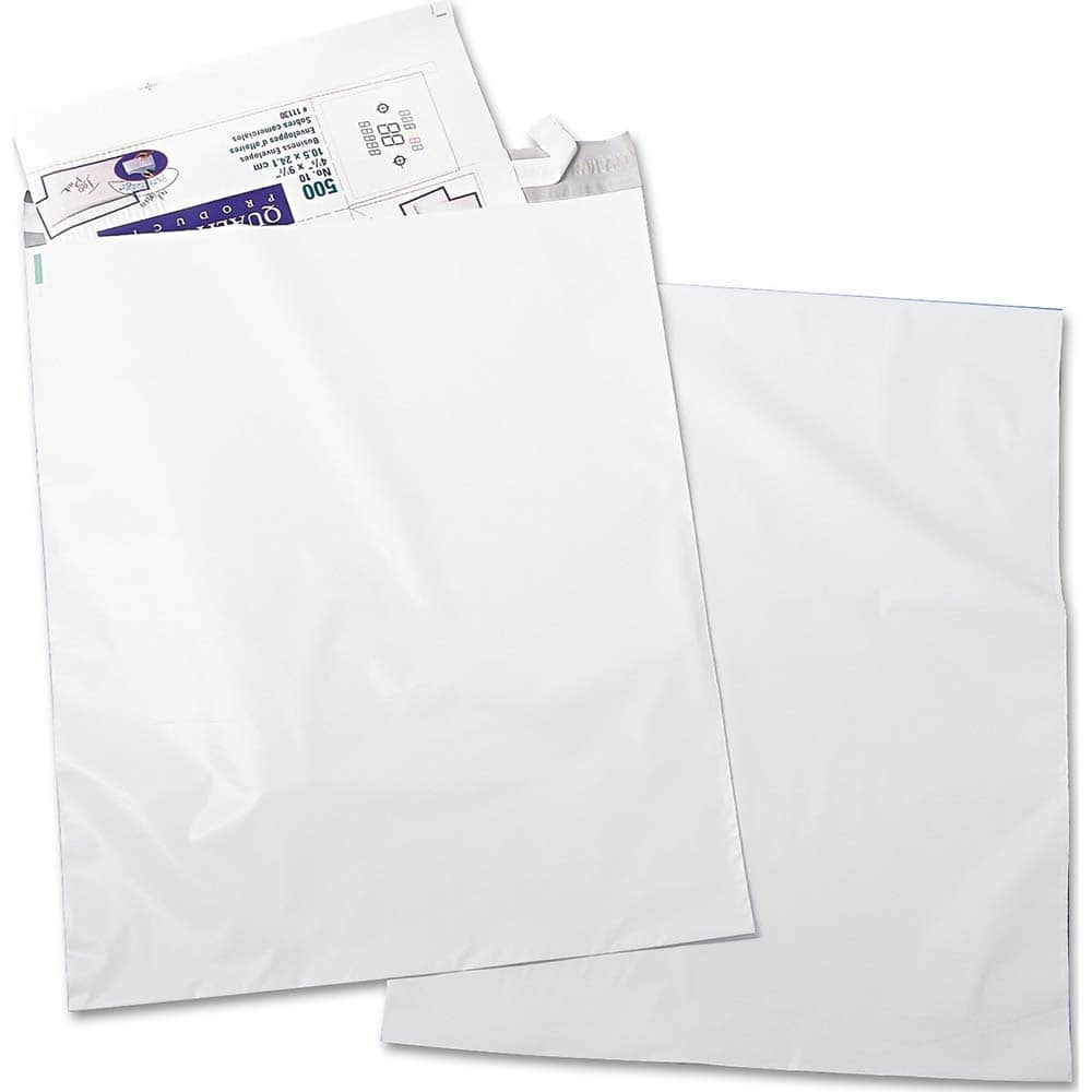 Quality Park - Mailers, Sheets & Envelopes; Type: Poly Mailer ; Style: Self Seal ; Width (Inch): 19 ; Length (Inch): 14 ; Box Quantity: 100 ; Size: 14 x 19 - Exact Industrial Supply