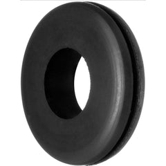 USA Sealing - Grommets; Type: General-Purpose Push-In Grommet ; Outside Diameter (Inch): 1-1/4 ; Overall Thickness (Decimal Inch): 5/16 ; Inside Diameter Inch: 3/8 (Inch); Material: SBR Rubber ; Type: General-Purpose Push-In Grommet - Exact Industrial Supply