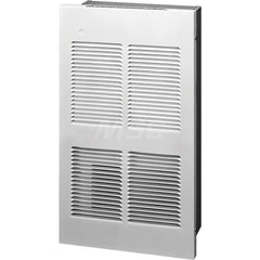 Electric Forced Air Heaters; Heater Type: Wall; Maximum BTU Rating: 13648; Voltage: 208V; Phase: 1; Wattage: 4000; Overall Length (Inch): 21-3/4; Overall Length (Decimal Inch): 21.7500; Overall Width (Inch): 13; Overall Width (Decimal Inch - 4 Decimals):