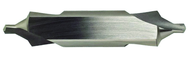 4mm x 80mm OAL 60/120° HSS Center Drill with Flat-Bright Form A - Best Tool & Supply