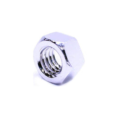 Hex Nut: Grade 18-8 Stainless Steel, NL-19 Finish Right Hand Thread, 8 mm Across Flats, DIN 934, DIN 934