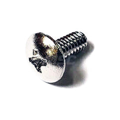 Machine Screw: #10-32 x 1/2″, Truss Head, Phillips Stainless Steel, NL-19 Finish, Grade 18-8, ANSI B18.6.3