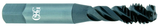 10-32 Dia. - H5 - 3 FL - HSSE - TiCN - Modified Bottoming - Spiral Flute Tap - Best Tool & Supply